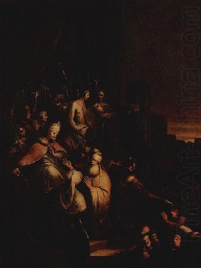 Christian Wilhelm Ernst Dietrich Christus vor dem Volke china oil painting image